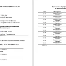 Иллюстрация №1: Дневник производственной практики  ПМ 04 «Выполнение работ по профессии Младшая медицинская сестра по уходу за больными» (Отчеты и дневники по практике - Медицина).